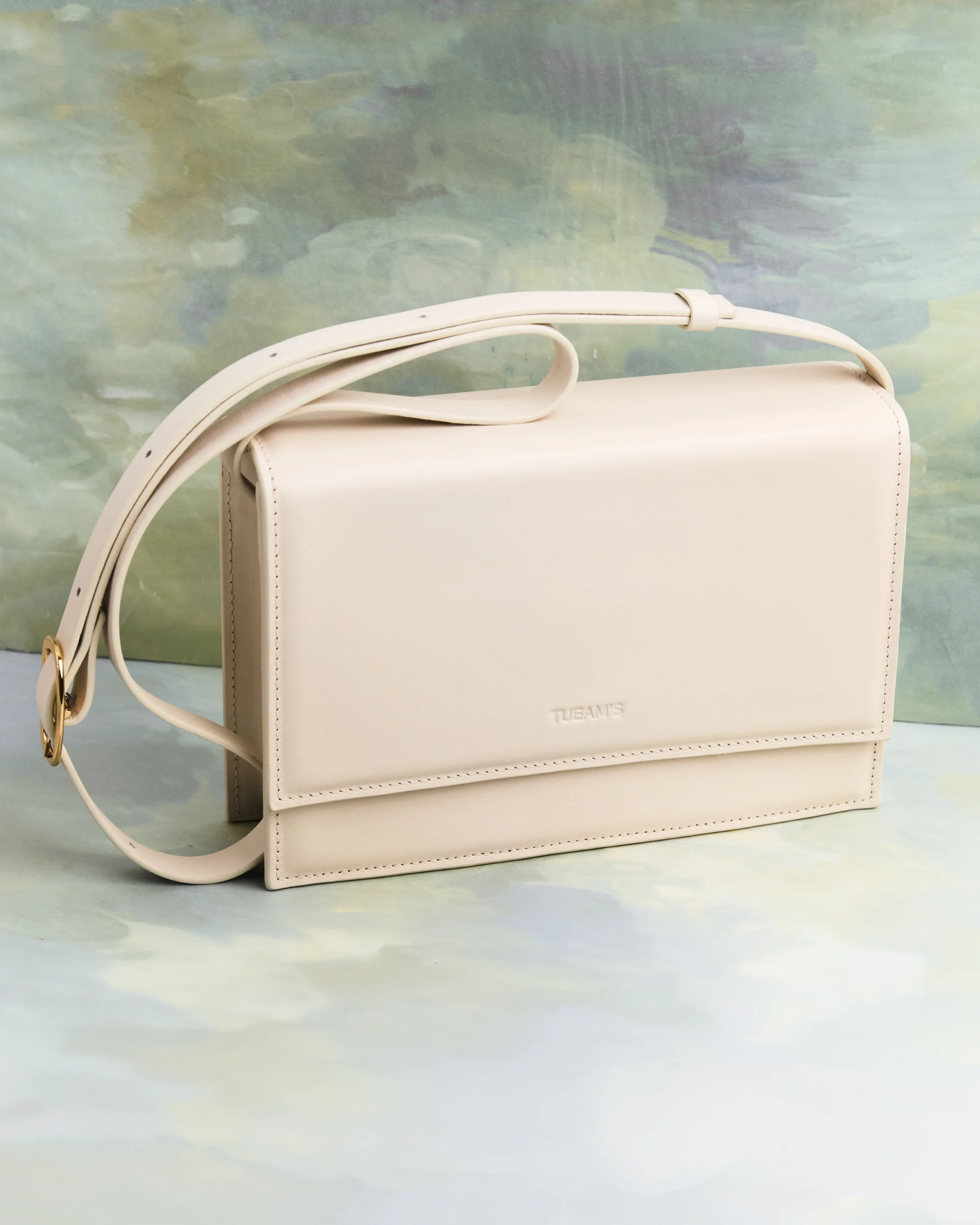 TAYA crossbody bag in milk leather