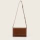 TAYA crossbody bag in brown leather