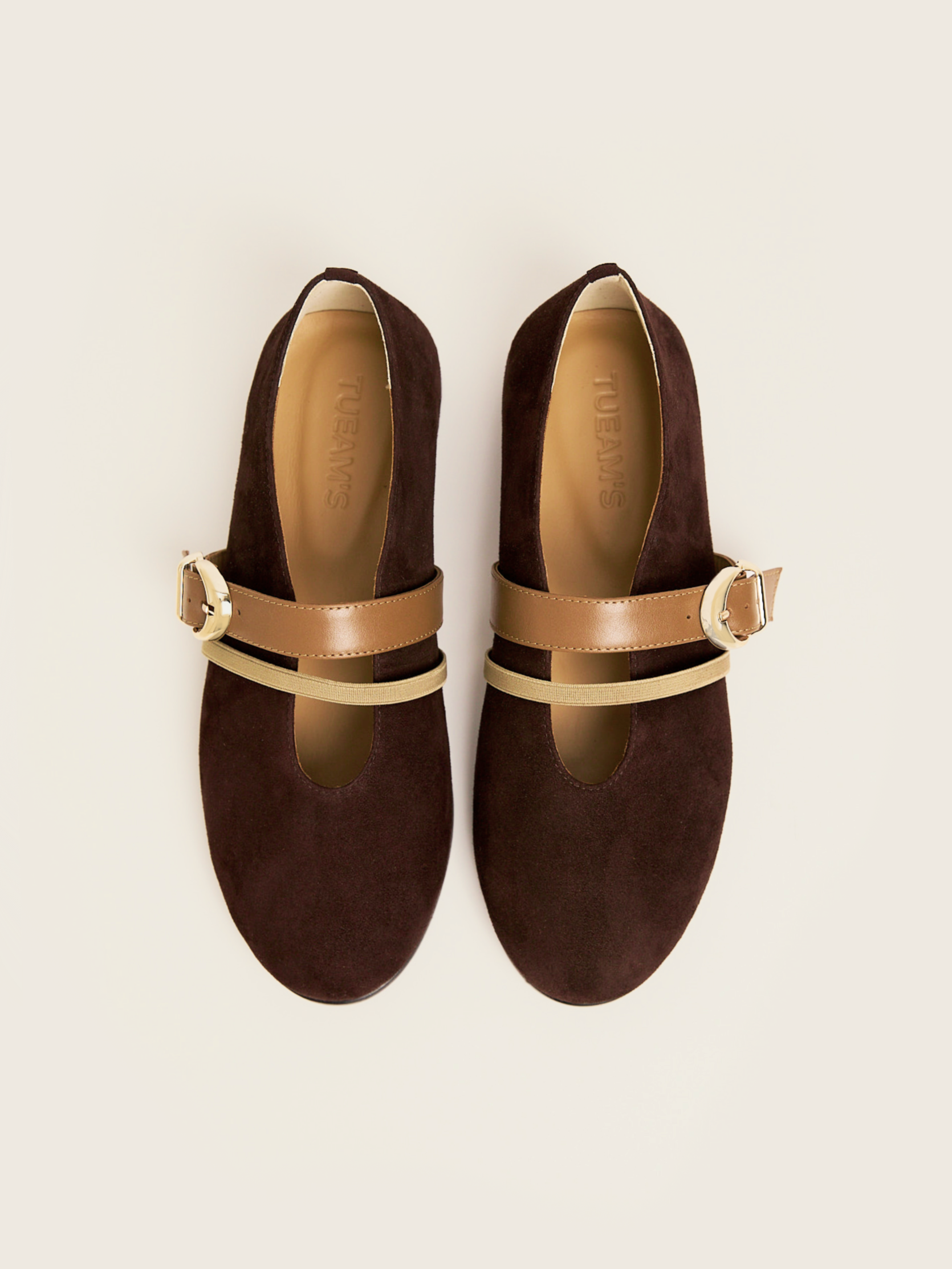 Ballet flats Seanlly in brown