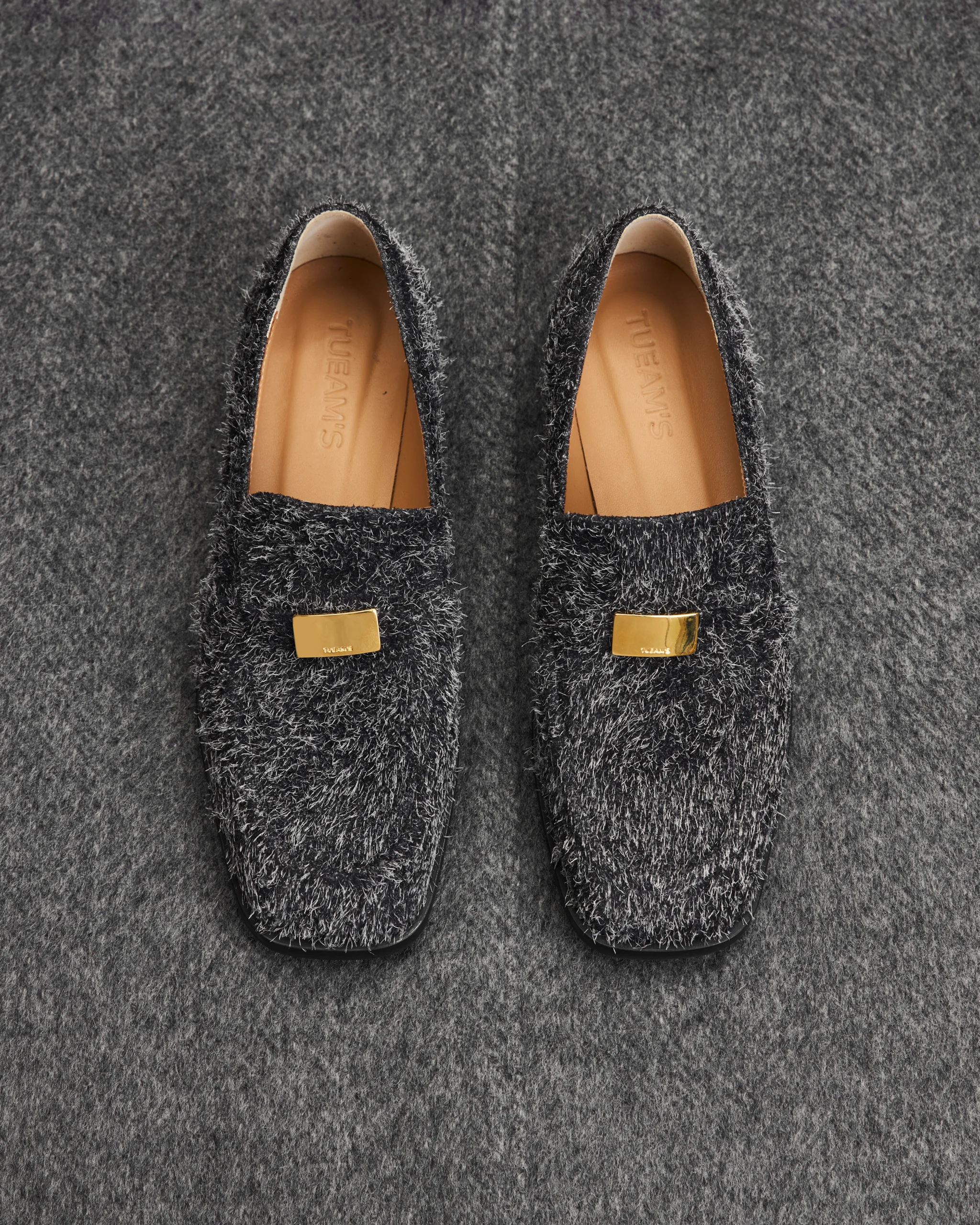 Loafers Brinney in grey suede