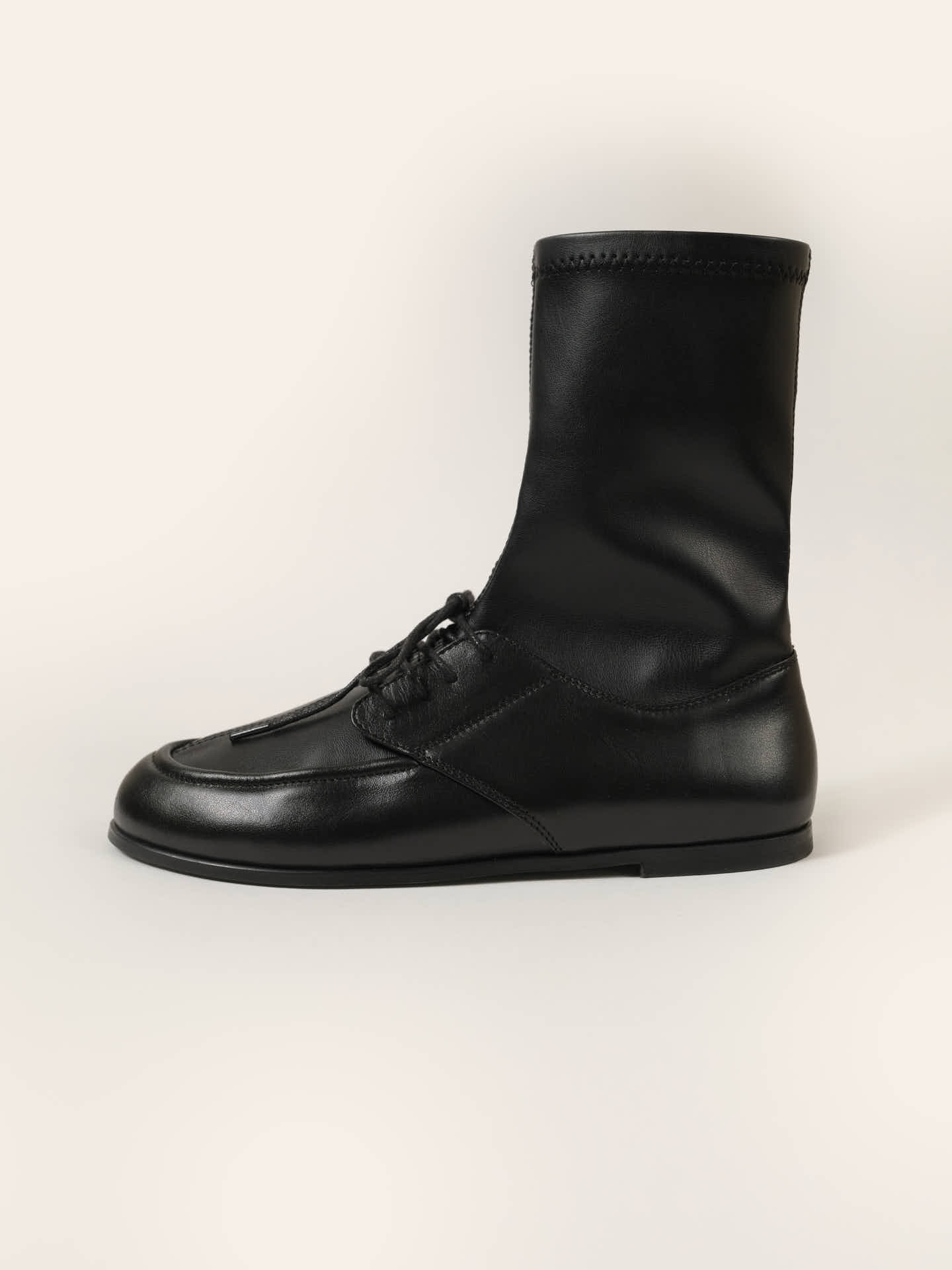 Черевики-дербі Sock на низькому ходу в чорному